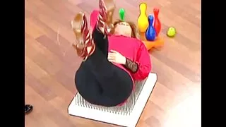 Гимнастичката си сва ...